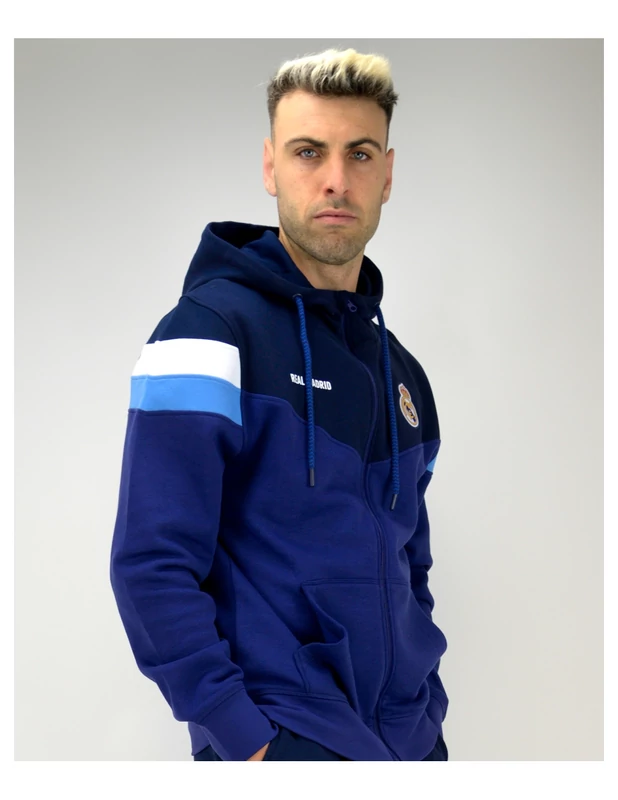 Námořnická modrá mikina Real Madrid