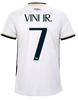 Real Madrid 23-24 prémium hazai szurkolói mez, replika - Vini Jr. 7 - 2XL