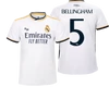 Real Madrid 23-24 prémium hazai szurkolói mez, replika - Bellingham 5 - XL