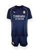 Real Madrid 2025-26 prémium gyerek kék mez szerelés, replika - Mbappé - 10 - 6 éves