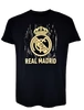 A Real Madrid címeres pólója - fekete-arany - XL