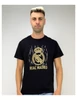 A Real Madrid címeres pólója - fekete-arany - XL