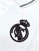 A habfehér Real Madrid galléros pólód - 2XL