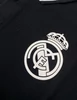 Madridisták fekete galléros pólója - XL