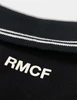 Madridisták fekete galléros pólója - XL