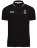 Madridisták fekete galléros pólója - XL