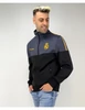 Prémium fekete-arany Real Madrid kardigán - S
