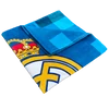 Azúrkék Real Madrid törölköző