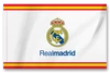 A Real Madrid fehér címeres zászlója