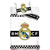 Kép 1/4 - A Real Madrid fekete-fehér ágynemű szettje