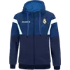 Kép 1/4 - Tengerkék Real Madrid kapucnis pulóver - XL