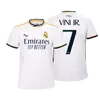 Kép 1/8 - Real Madrid 23-24 prémium hazai szurkolói mez, replika - Vini Jr. 7 - XL