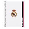 Kép 3/4 - A/5-ös fehér Real Madrid spirál füzet