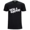 Kép 1/2 - A Real Madrid minimalista pólója - fekete - 2XL