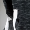 Kép 6/7 - Női melange fekete madridista pulóver - XL