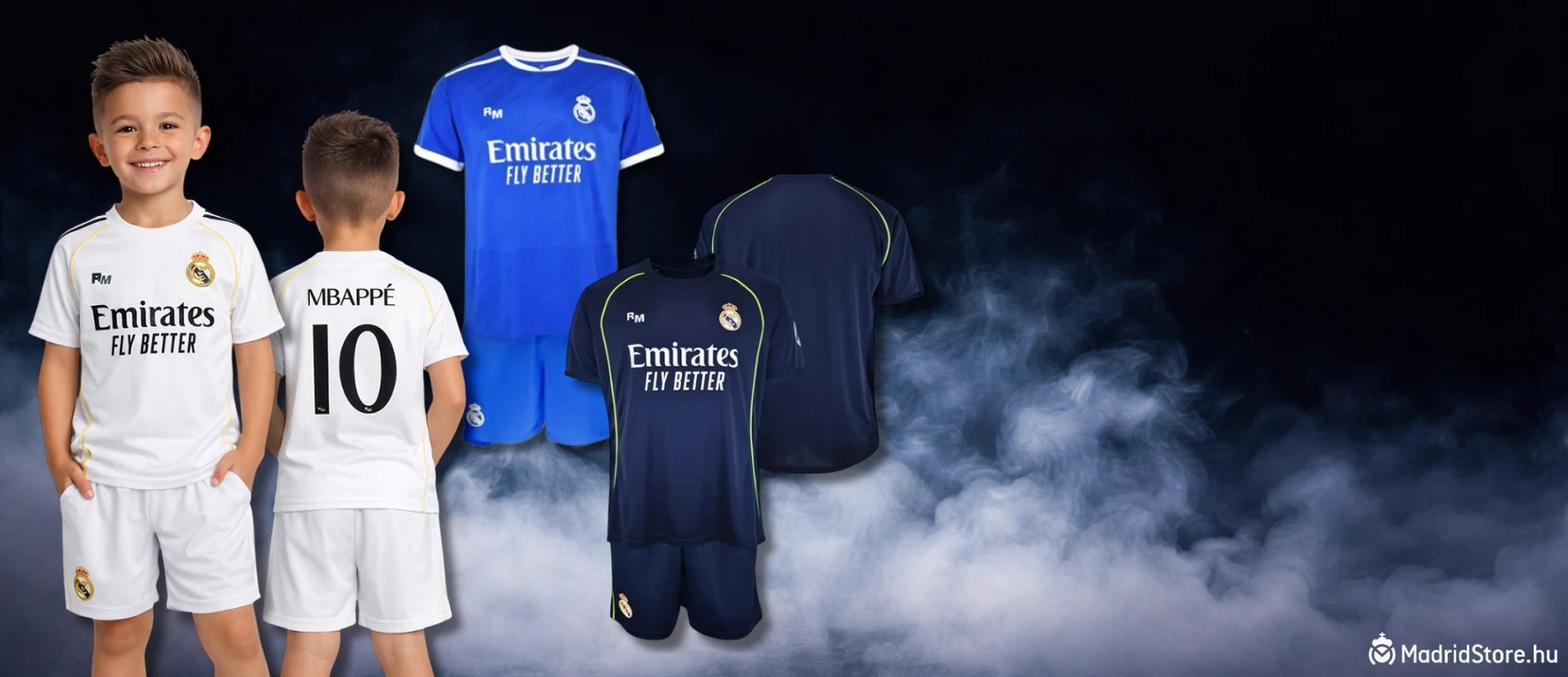 Real Madrid Gyerek futball mez szettek