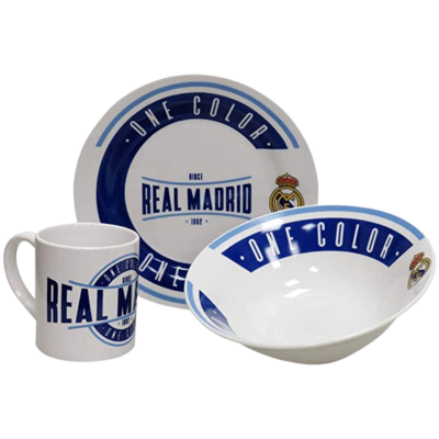 Real Madrid reggeliző készlet