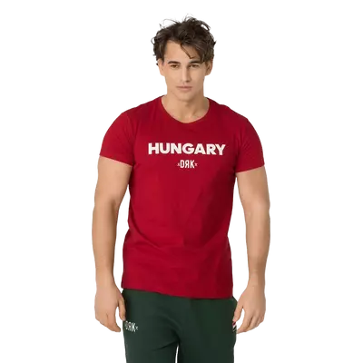 Magyarország hivatalos válogatott póló - piros