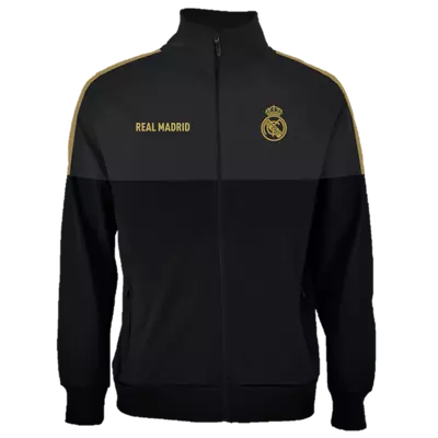 Prémium fekete-arany Real Madrid kardigán