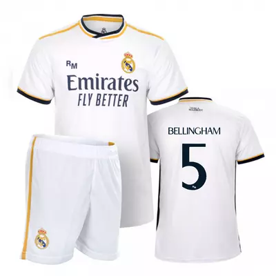 Real Madrid 23-24 prémium gyerek szurkolói mez szerelés, replika - Bellingham