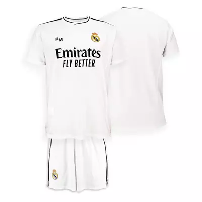 Real Madrid 24-25 prémium gyerek szurkolói mez szerelés, replika