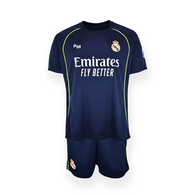 Real Madrid 2025-26 prémium gyerek szurkolói mez szerelés, replika