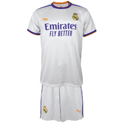 Real Madrid 21-22 prémium gyerek szurkolói mez szerelés, replika
