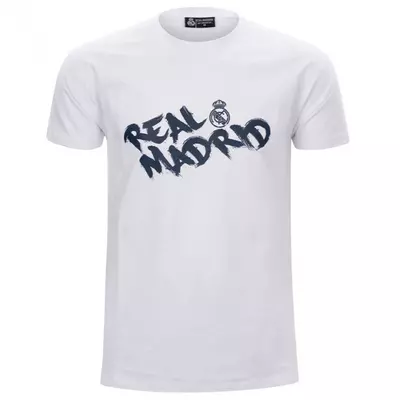 A Real Madrid minimalista pólója - fehér