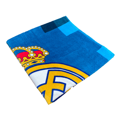 Azúrkék Real Madrid törölköző