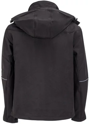 A Real Madrid fekete softshell kabátja - S