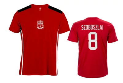 Liverpool piros 23-24-es szurkolói meze, replika - Szoboszlai - 8