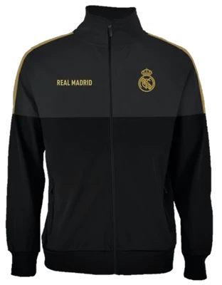 Prémium fekete-arany Real Madrid kardigán