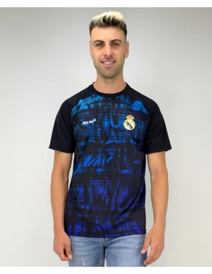 Fergeteges sötétkék Real Madrid edzőmez