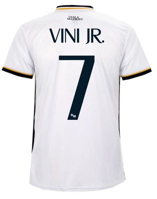 Real Madrid 23-24 prémium hazai szurkolói mez, replika - Vini Jr. 7