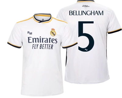 Real Madrid 23-24 prémium hazai szurkolói mez, replika - Bellingham 5