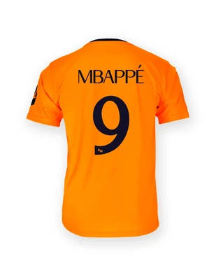 Real Madrid 2024-25 prémium második számú szurkolói mez, replika - Mbappé - 9