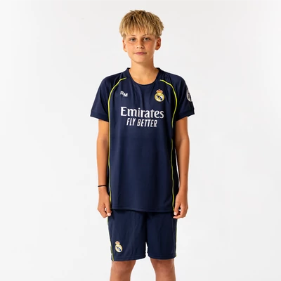 Real Madrid 25-26 prémium második számú gyerek szurkolói mez, replika - Feliratozható