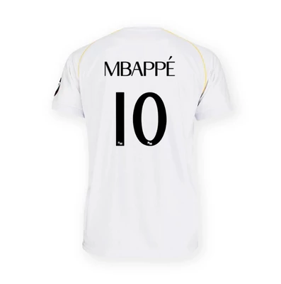 Real Madrid 2025-26 prémium hazai szurkolói mez, replika - Mbappé - 10