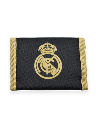Praktikus fekete-arany madridista pénztárca