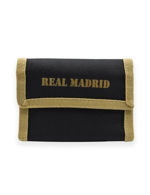 Praktikus fekete-arany madridista pénztárca