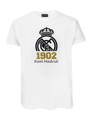 Real Madrid 1902 - címeres fehér póló