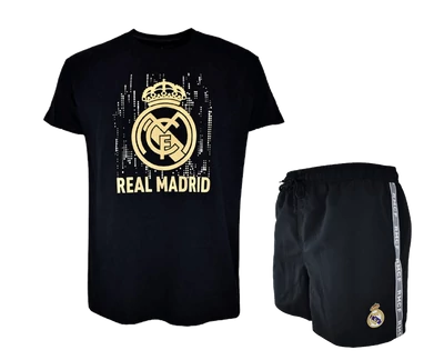 Fergeteges fekete Real Madrid nyári szett