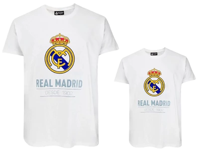 Klasszikus Real Madrid apa-fia póló csomag