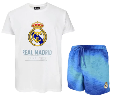 Kék-fehér Real Madrid nyári csomag