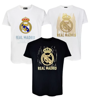 Címeres Real Madrid póló csomag - 3 db-os csomag