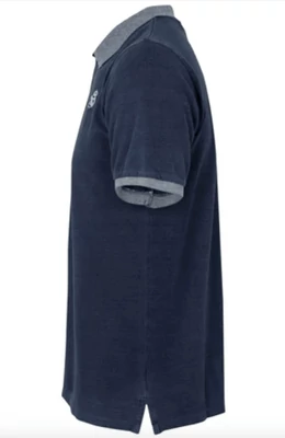 Prémium Real Madrid galléros póló, kék