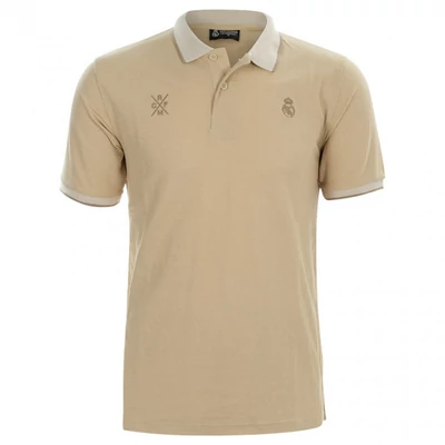 Prémium Real Madrid galléros póló, bézs