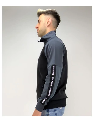 Ikonikus madridista cipzáras pulóver