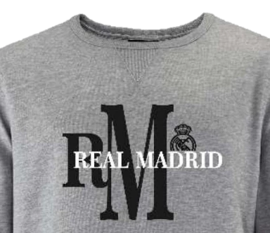 Utcai Real Madrid kerek nyakú pulóver - S