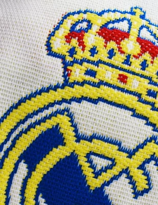 Real Madrid sál - klasszikus Hala Madrid dizájn